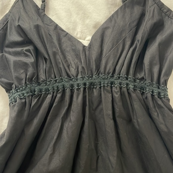 Piccinini black bubble dress with lace trim! - Picture 3 of 5